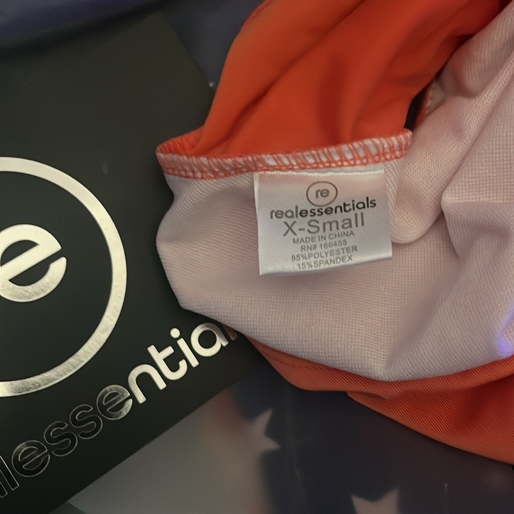 Real Essentials 3 Pack: Girl's Surf UPF 50+ Printed One Piece Beach Swimsuit - Picture 5 of 6